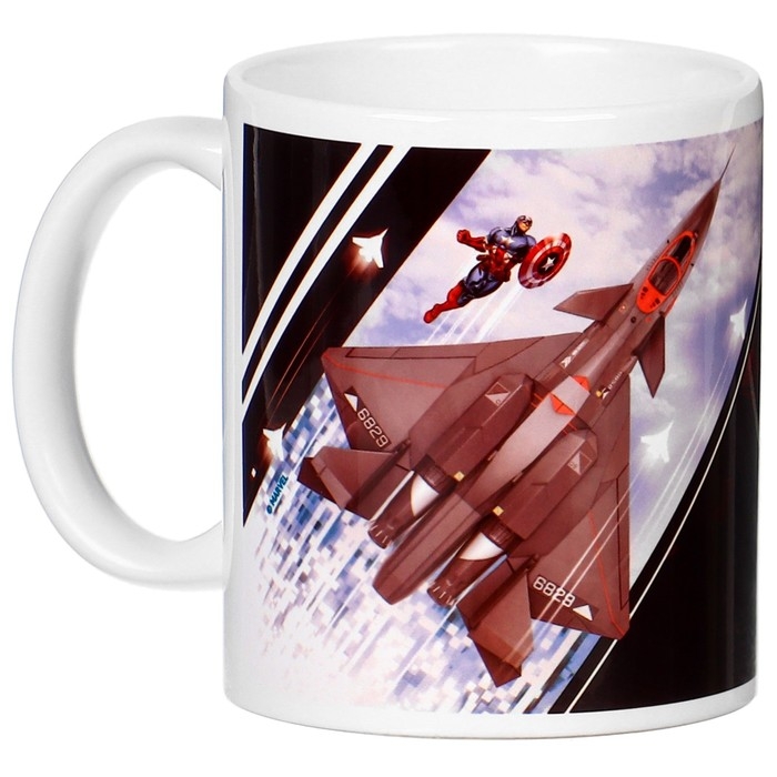 Кружка сублимация, 350 мл Кружка сублимация, 350 мл "23 февраля", Мстители