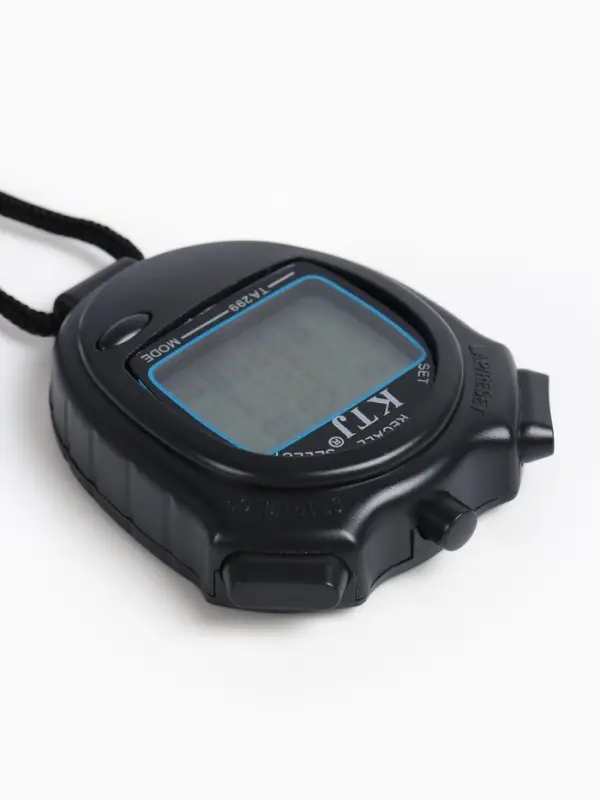 Секундомер ТА 299/2100, 8.2&times;6.5&times;2 см, 99 отсечек, обратный отсчёт, будильник, часы, календарь