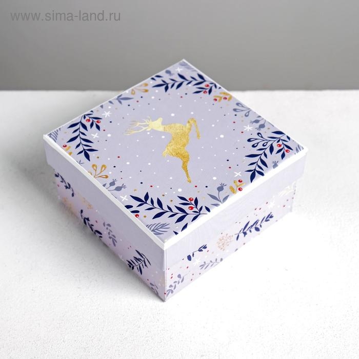 Набор подарочных коробок 6 в 1 «Нежность», 10 х 10 х 6 - 20 х 20 х 11 см , Новый год