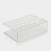Подставка под тушь на 24 позиции, 19.5&times;12.5&times;5.8 см, оргстекло 2 мм