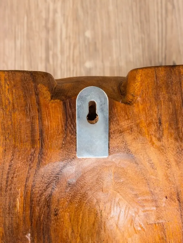 Панно «Голова слона», 32×15×22 см, дерево Суар, бежевое Панно «Голова слона», 32×15×22 см, дерево Суар, бежевое