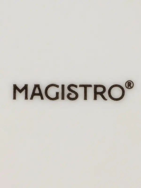 Кружки Magistro Real Marble, 400 мл, набор 2 шт., фарфор, белые