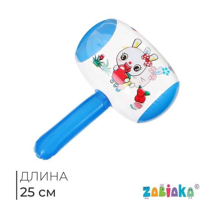 Игрушка надувная «Молоток», со звуком, 25 см, цвет МИКС Игрушка надувная «Молоток», со звуком, 25 см, цвет МИКС