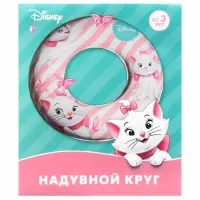 Круг для плавания надувной &laquo;Кошечка Мари&raquo; &Oslash; 55 см, детский, розовый