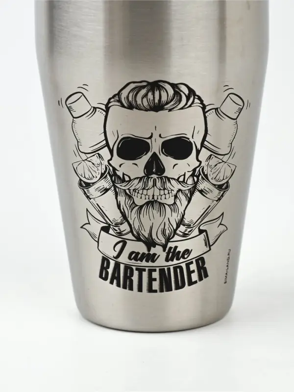 Подарочный набор барный &laquo;Крутой бармен&raquo;, 5 предметов, карточки с рецептами