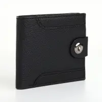Портмоне мужское на магните, отдел для карт, монет, чёрное