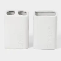 Набор для ванной &laquo;Кристаль&raquo;, 4 предмета, дозатор для мыла, 2 стакана, мыльница