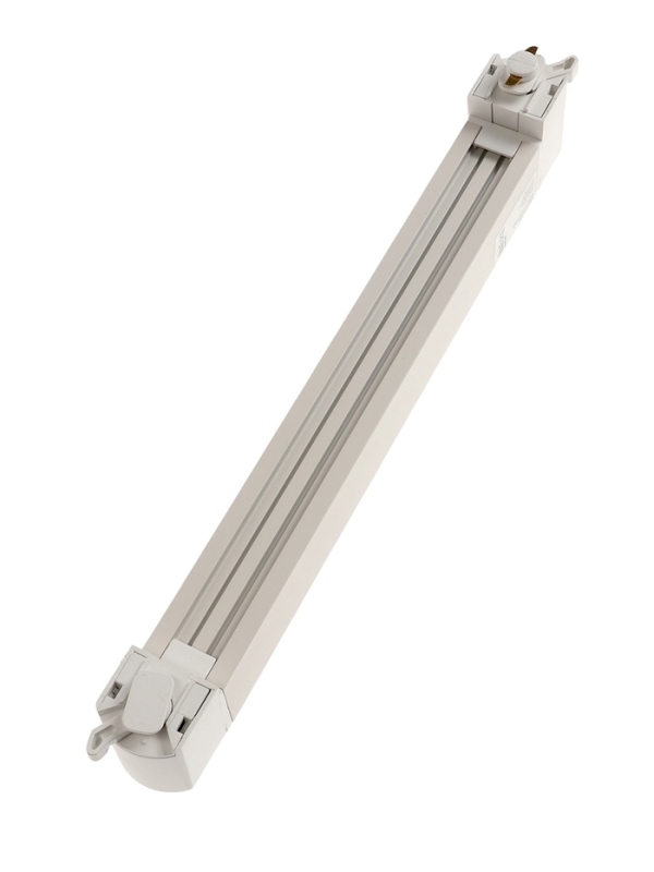 Трековый светильник линейный, поворотный, 20 Вт, 1800 Лм, 4000К, IP20, белый