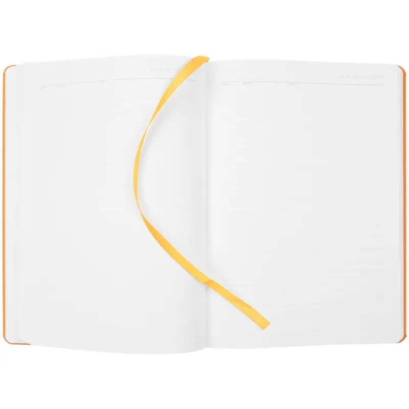 Ежедневник «История изобретений», недатированный, оранжевый Ежедневник «История изобретений», недатированный, оранжевый