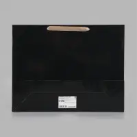 Пакет ламинированный горизонтальный, L 40&times;31&times;11.5 см, чёрный