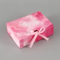 Коробка подарочная складная &laquo;Перламутр&raquo;, 16.5&times;12&times;5 см