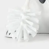 Ёршик для унитаза с подставкой &laquo;Дружок&raquo;, фарфор, белый