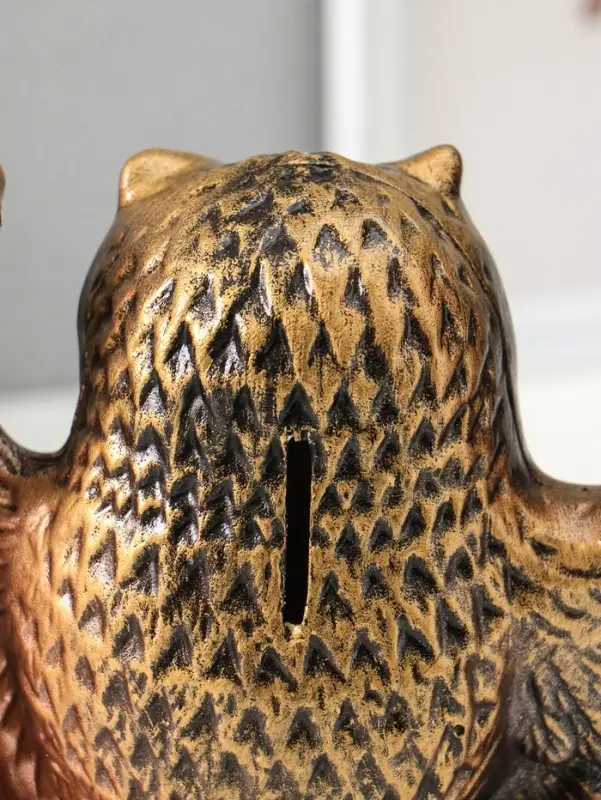 Копилка для денег &laquo;Сова с подковой&raquo;, гипс, 20&times;20&times;7 см