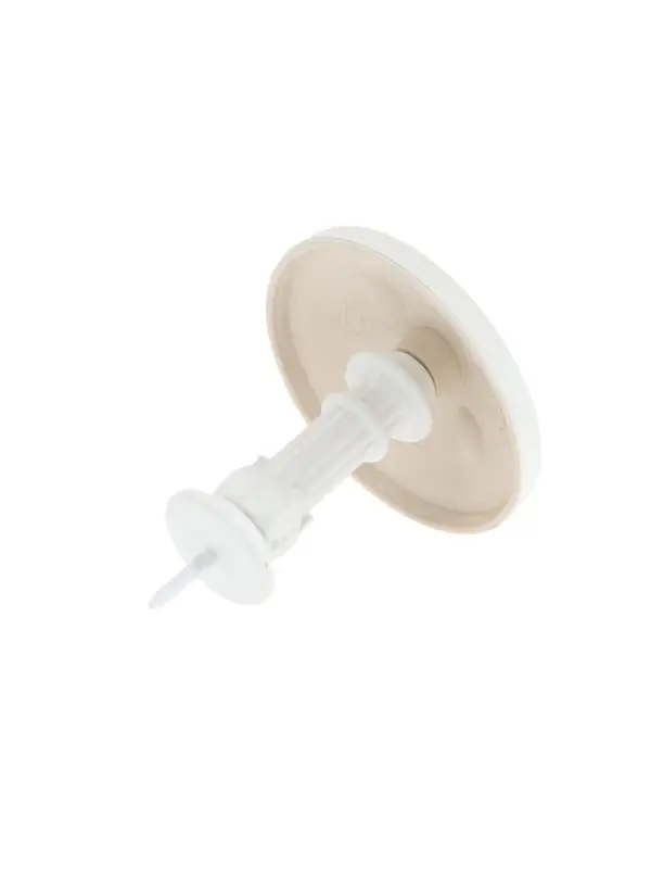 Крючок для штор CAPPIO KS033, d=98 мм, цвет белый с золотом, 2 шт Крючок для штор CAPPIO KS033, d=98 мм, цвет белый с золотом, 2 шт