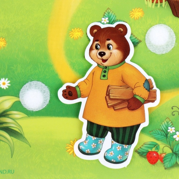 Игра на липучках «Театр по мотивам русской народной сказки «Теремок» Игра на липучках «Театр по мотивам русской народной сказки «Теремок»