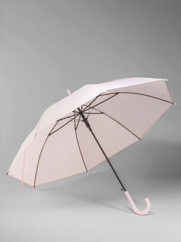 Зонт - трость полуавтоматический &laquo;Пастель&raquo;, 8 спиц, R=47/55 см, d=94 см, МИКС