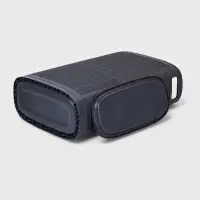 Плетёная корзина для белья с крышкой "Лён" 45л 43×20×60см, цвет графит Плетёная корзина для белья с крышкой "Лён" 45л 43×20×60см, цвет графит