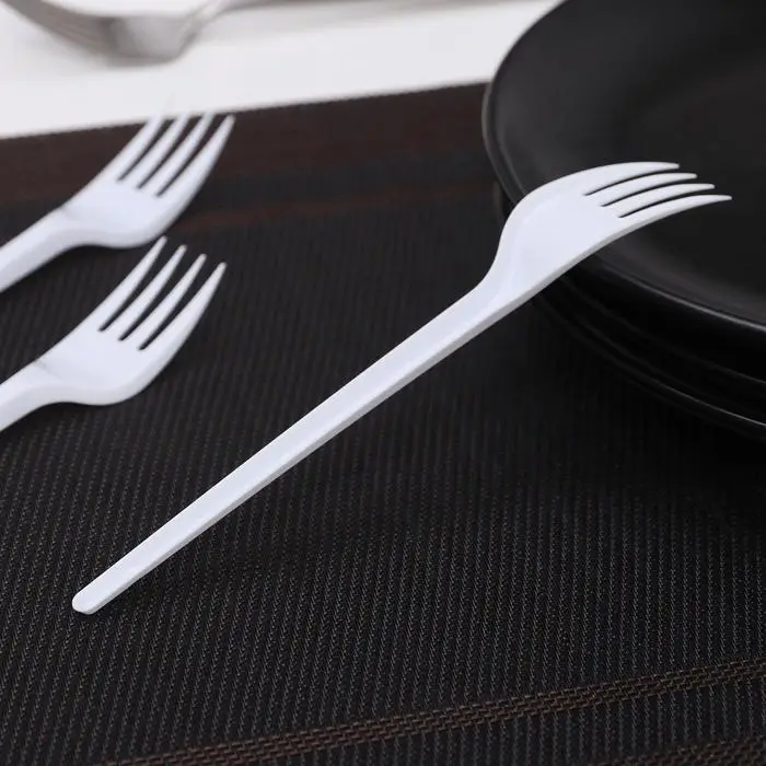 Вилки одноразовые Не ЗАБЫЛИ!, набор 12 шт., пластик, 15.5 см, столовые, белые Вилки одноразовые Не ЗАБЫЛИ!, набор 12 шт., пластик, 15.5 см, столовые, белые