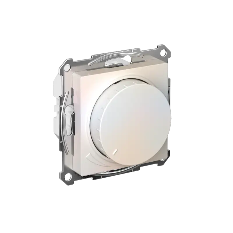 ATLASDESIGN СВЕТОРЕГУЛЯТОР (диммер) повор-нажим, LED, RC, 400Вт, мех., ЖЕМЧУГ