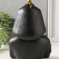 Фигурка гипс &laquo;Бюст Фараона&raquo;, 19&times;12&times;9 см, чёрный с золотой росписью