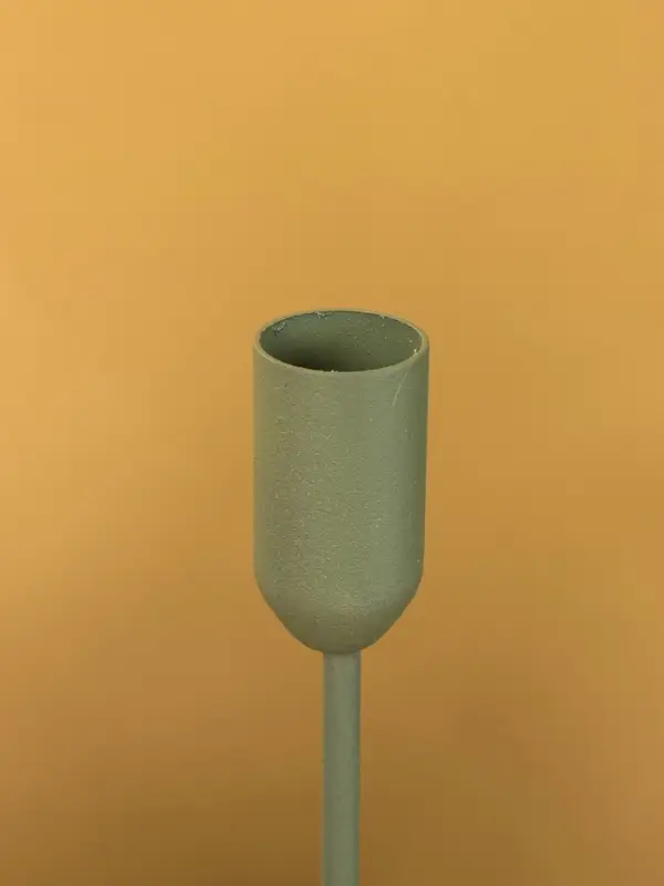 Подсвечник на 1 свечу текстурный  Подсвечник на 1 свечу текстурный "Болотный" 8х8х15,5 см