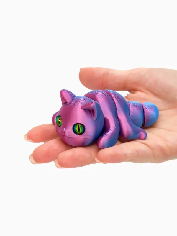 3Д - печатная игрушка &laquo;Котик&raquo;, подвижная, цвет МИКС