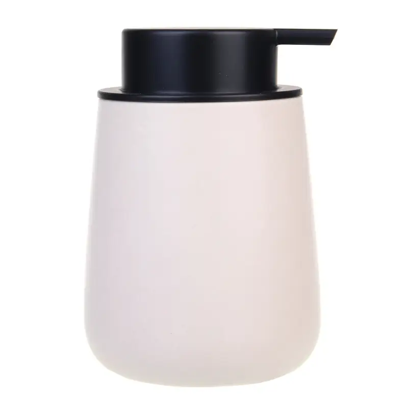 VETTA Дозатор для жидкого мыла, 320 мл, 13x9x9 см, керамика, "Космос", бежевый