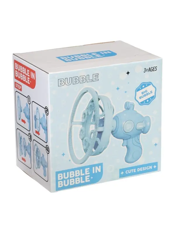 Генератор мыльных пузырей "Мега пузыри", работает от батареек