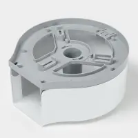 Диспенсер для туалетной бумаги SAVANNA, пластик, белый, втулка 4 см