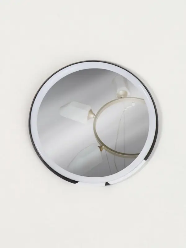 Зеркало карманное «Гусь», d=7 см, чёрное Зеркало карманное «Гусь», d=7 см, чёрное