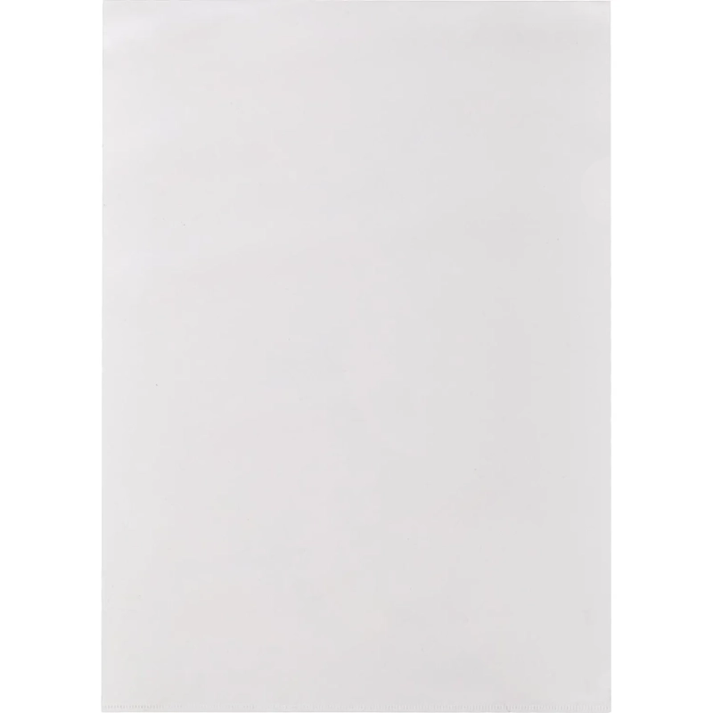 Папка уголок п/э цв. E-100/00T прозр. Россия 10шт/уп