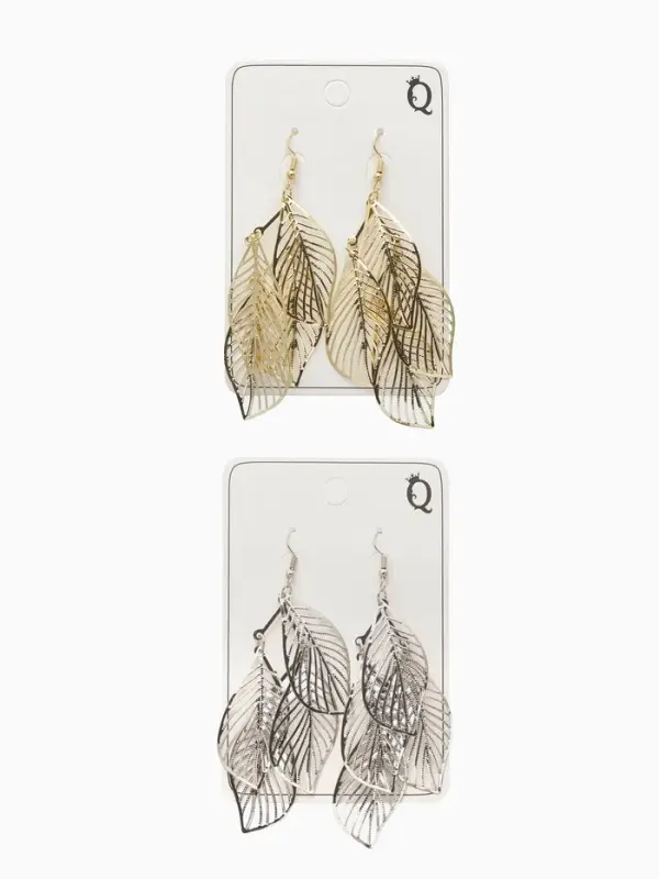 Серьги висячие «Шелест», листопад, цвет МИКС, 9.8 см Серьги висячие «Шелест», листопад, цвет МИКС, 9.8 см