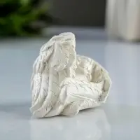 Фигурка из гипса &laquo;Ангел в крыльях&raquo;, перламутровая, 7&times;4.5&times;4.5 см