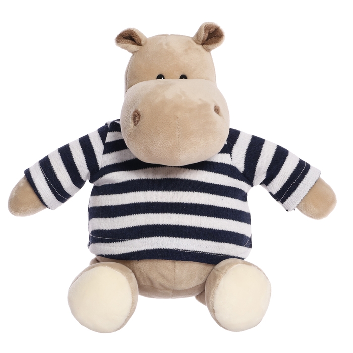 Мягкая игрушка «Бегемот: В тельняшке», 20 см