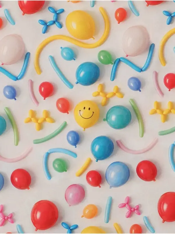 Бумага упаковочная глянцевая двухсторонняя &laquo;С днем рождения&raquo;, 70&times;100 см