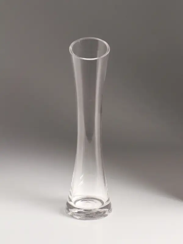 Ваза стекло настольная "Николетт" 20х5 см, прозрачный