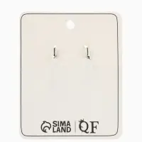 Серьги под натуральный камень &laquo;Этника&raquo;, круг в узорах, чёрные в чернёном серебре