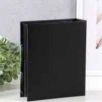 Фотоальбом 304ф 10X15см, ПП карм., 2ф на стр, черные страницы