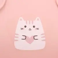 Нагрудник детский, светло-розовый