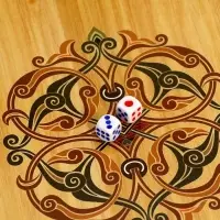 Нарды деревянные Огненная лошадь Нарды деревянные Огненная лошадь