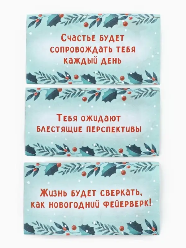 Новогодний шар ёлочный с пожеланиями &laquo;Гномы &raquo;, 30 свитков