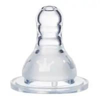 Соска на бутылочку, антиколиковая, M&B &laquo;Корона&raquo;, 6+ мес