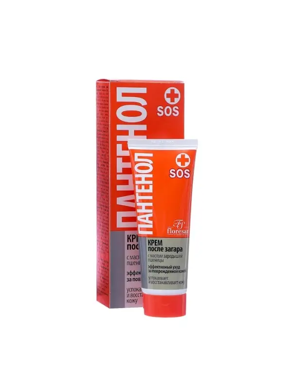 Крем после загара Floresan &laquo;Пантенол SOS&raquo;, 75 мл