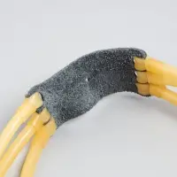 Рогатка &laquo;Шалость&raquo;, 13.5&times;9.3 см, в оплётке, металл, чёрная