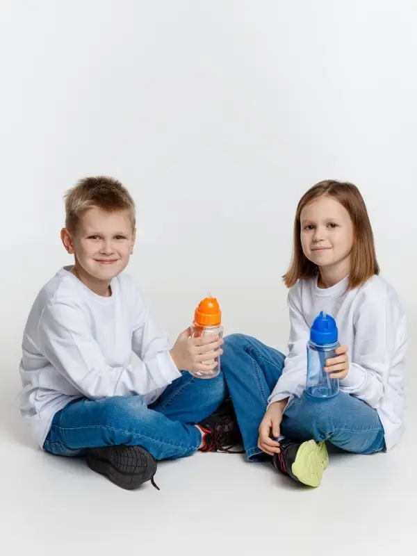 Детская бутылка для воды Nimble, синяя Детская бутылка для воды Nimble, синяя