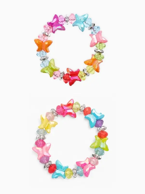 Браслет детский &laquo;Выбражулька. Бабочки&raquo;, d=5 см, МИКС