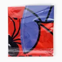 Воздушный шар фольгированный 18" круг "Героическая тема, красный/синий" в инд.уп.