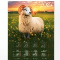 Календарь 2027, настенный, А2 &laquo;Закат&raquo;