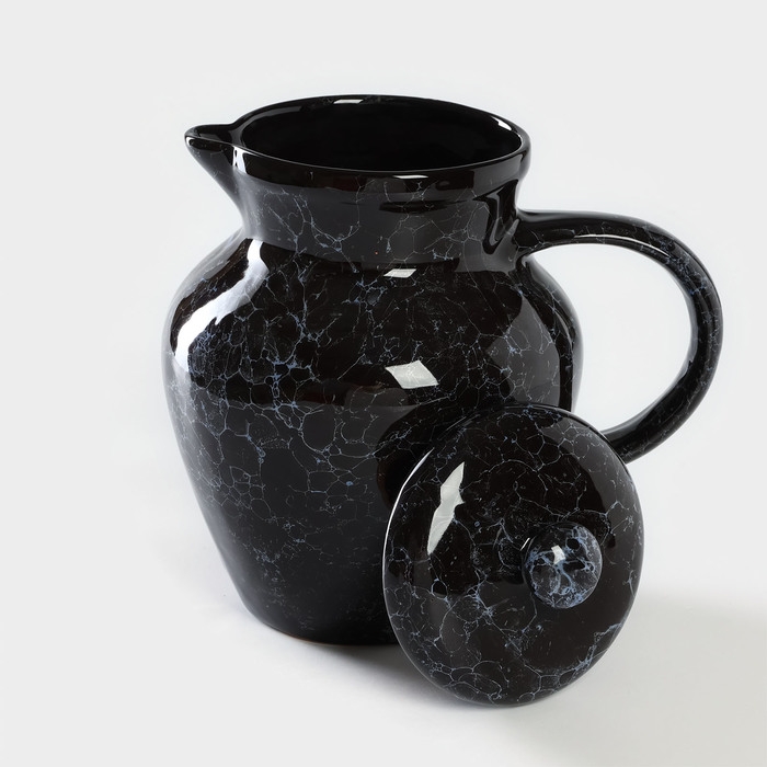 Кувшин керамический «Вуаль», 1,7 л, d=10,5 см Кувшин керамический «Вуаль», 1,7 л, d=10,5 см