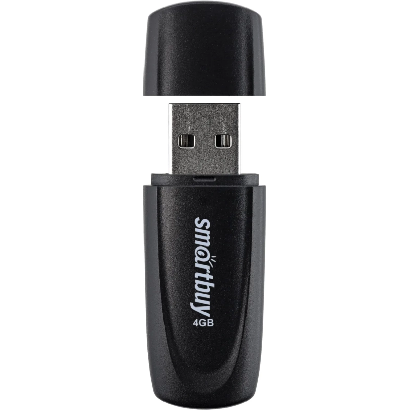 Флеш-память SmartBuy UFD 2.0 004GB Scout Black (SB004GB2SCK)